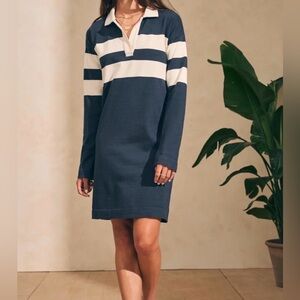 Faherty Women’s Rugby Jersey Polo Dress